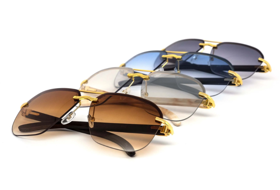 Garvey Rimless Aviators