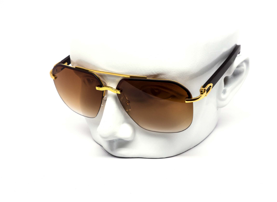 Garvey Rimless Aviators