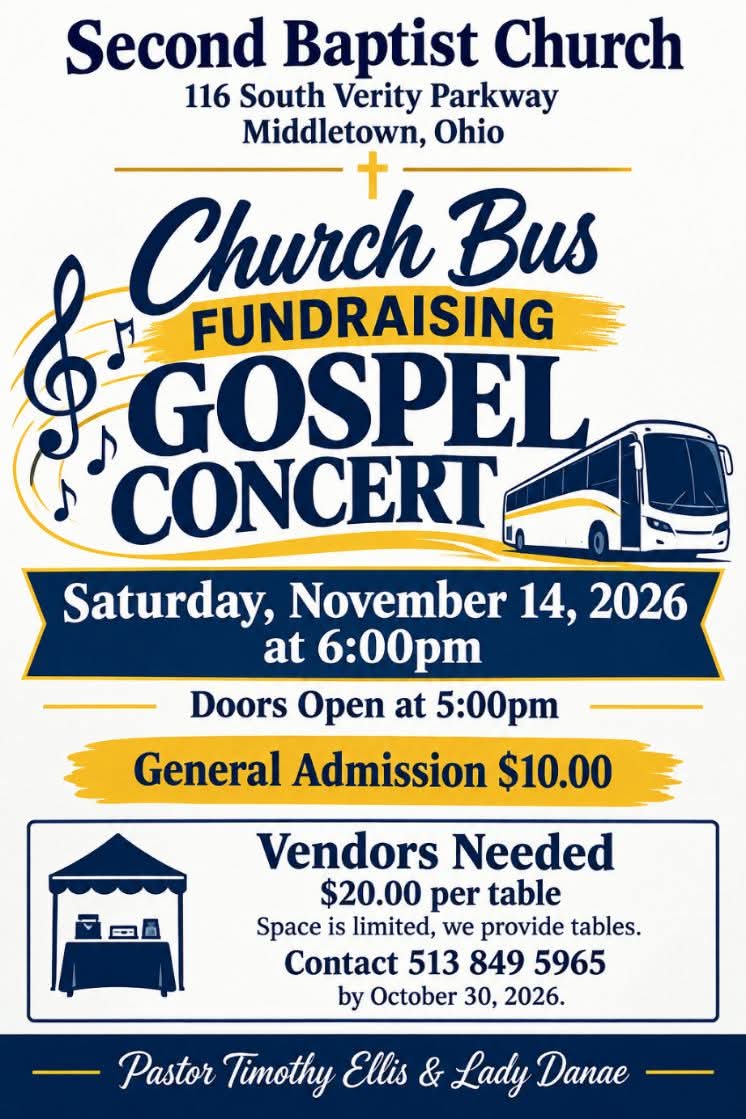Church Bus Gospel Concert Nov 14th
