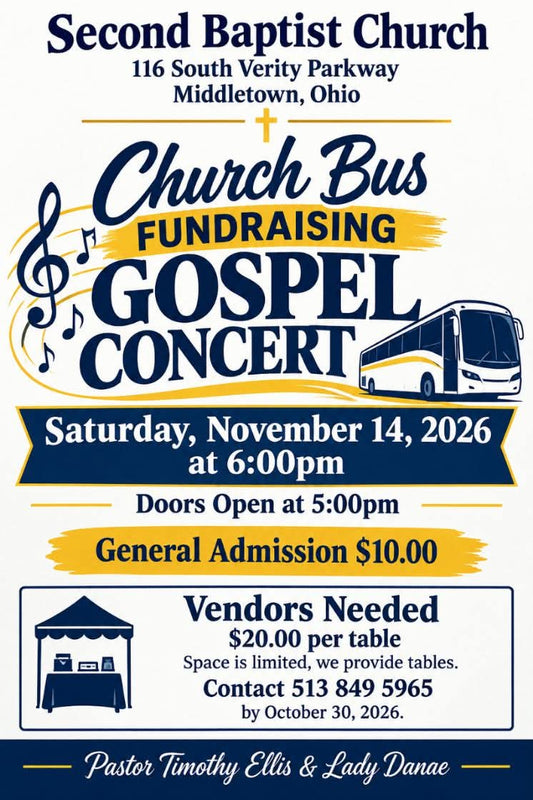 Church Bus Gospel Concert Nov 14th