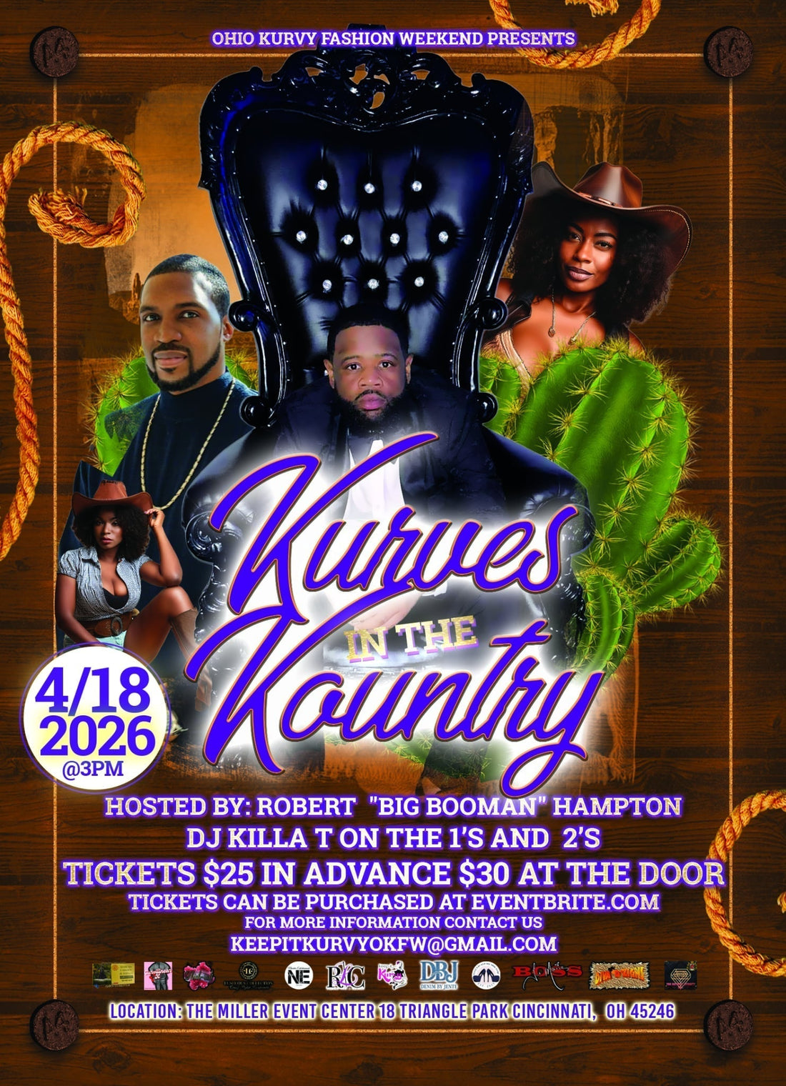 Ohio Kurvy Fashion Weekend Sept 18th