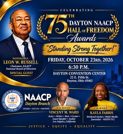 75th Dayton NAACP Hall of Freedom Awards Oct 23