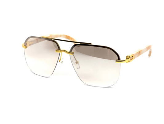 Garvey Rimless Aviators